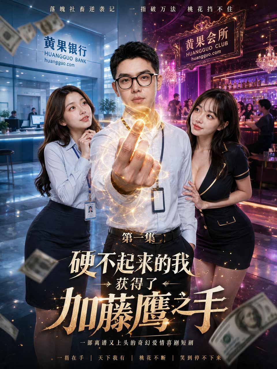短剧海报：硬不起来的我获得了加藤鹰之手